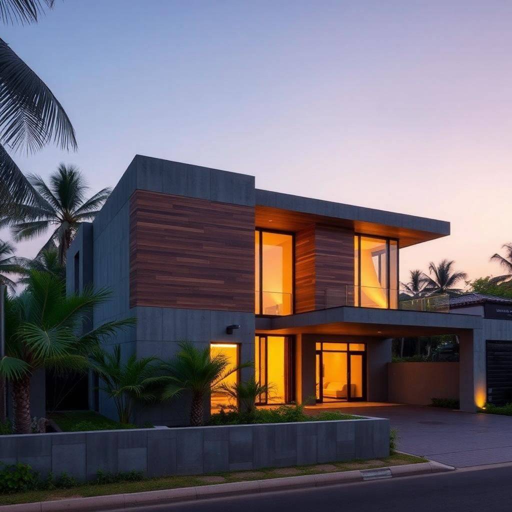 Modern Villa Exterior, Yelahanka