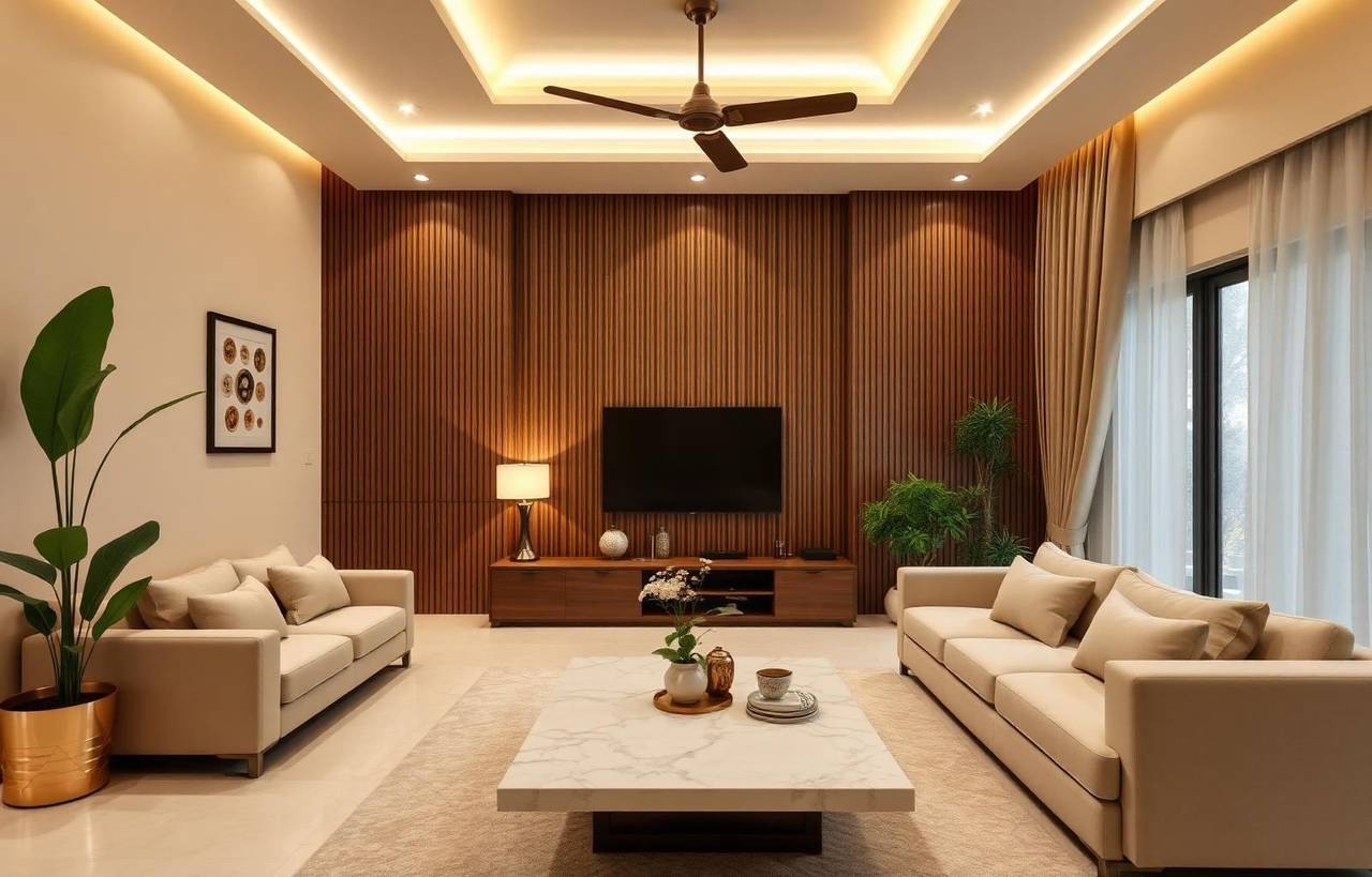 Renovated Bengaluru villa living room