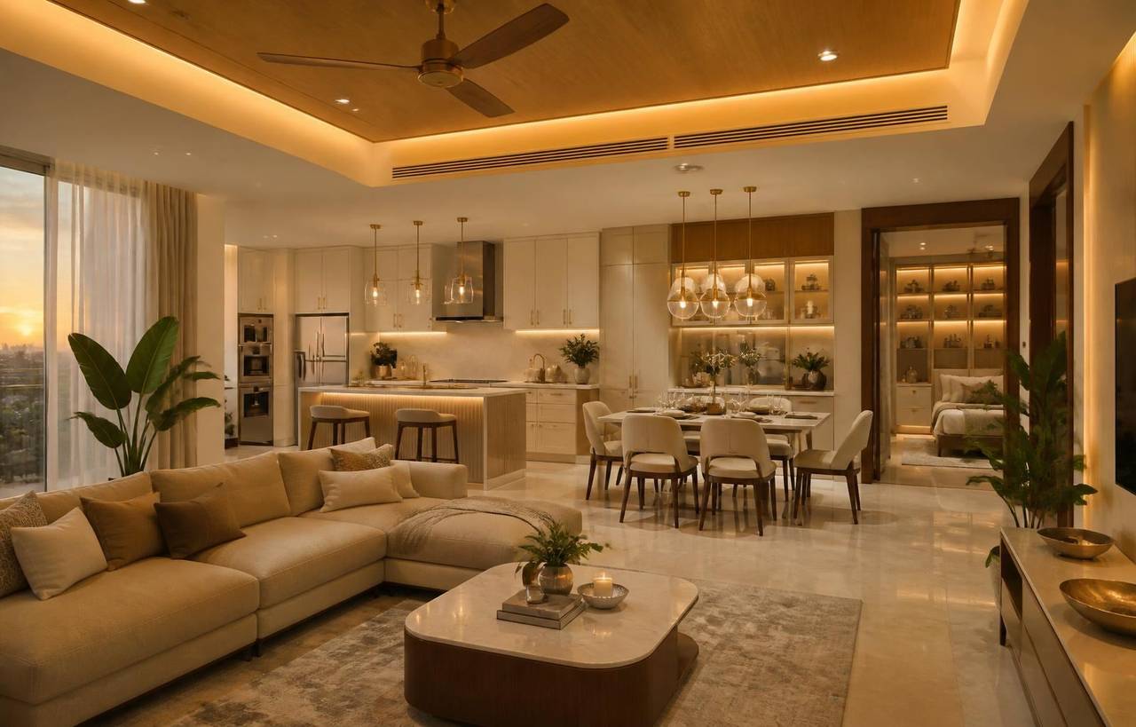 Completed premium Bengaluru turnkey home interior